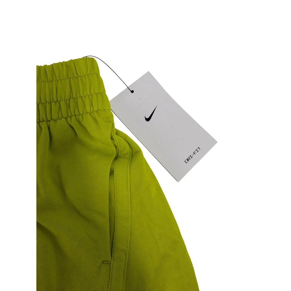 Nike Big Kids Dri-FIT High Waisted Training Shorts Girls‎ S Green New DX4965-308